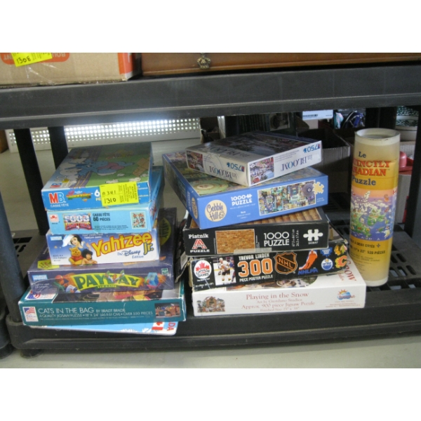 LG. LOT OF ASST. PUZZLES