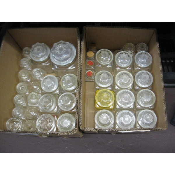 2 FLATS OF SM. CANNISTERS