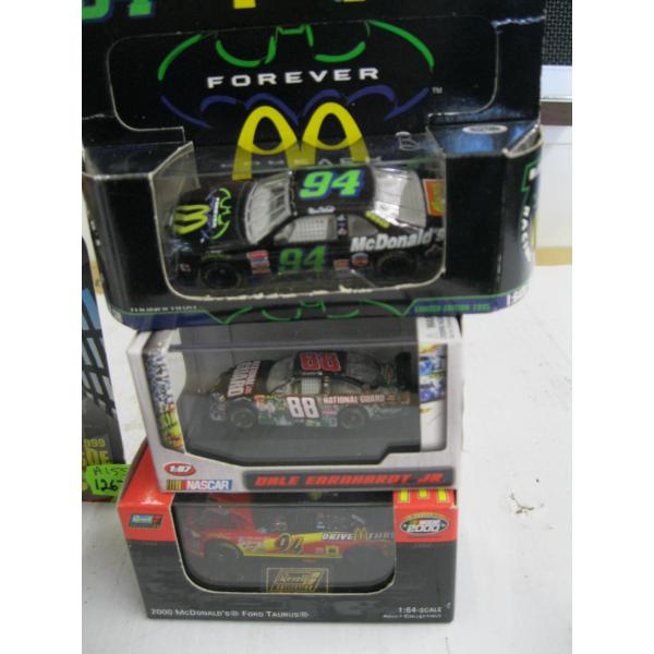 4 NASCAR COLLECTOR CARS