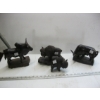 Image 1 : 4 IRONWOOD FIGURINES - BULLS & BUFFALO