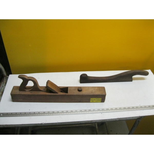 LG. WOOD PLANE & A SHAPER