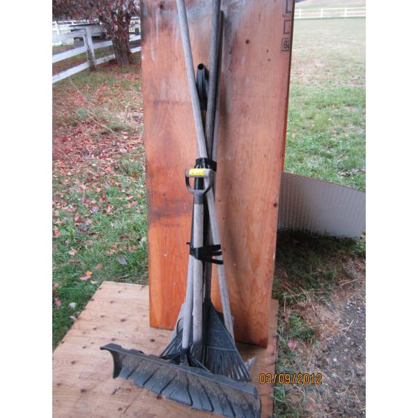 SNOW SHOVEL, RAKE, ETC.