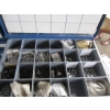 Image 5 : 5 DRAWER CABINET UNIT W/DRAWERS & CONTENTS - RIVETS, GREASE NIPPLES, BRASS FITTINGS, ETC.
