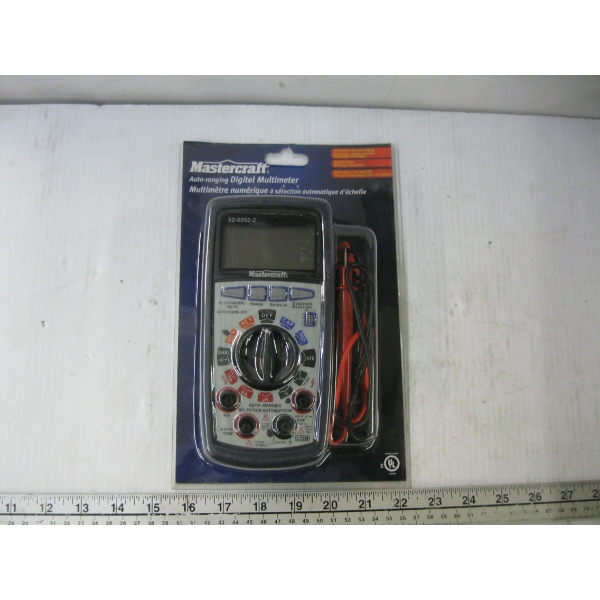 MASTERCRAFT DIGITAL MULTI METER
