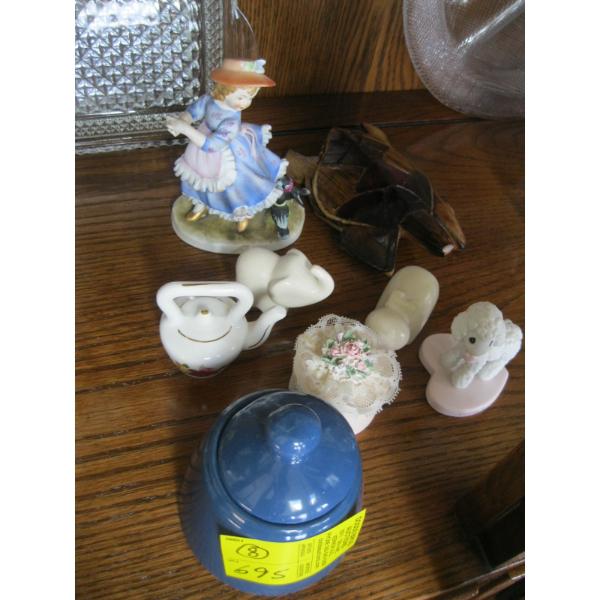 8 MISC. SM. FIGURINES