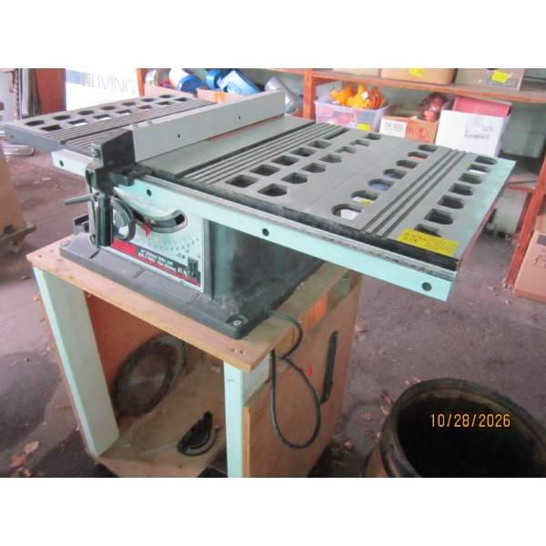 SKILL SAW 10" CIRCULAR SAW ON STAND