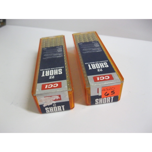 CCI 22 SHORT|2X100 ROUND BOXES