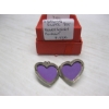 Image 4 : STERLING .925 SILVER HEART LOCKET PENDANT - 4.5G