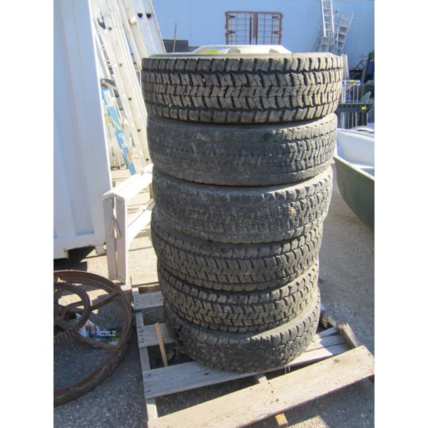 CONTINENTAL 22570419.5 TIRES ON RIMS