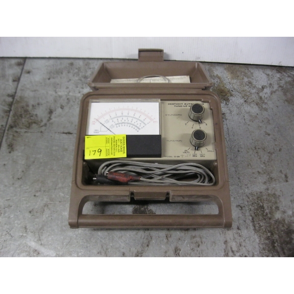 LOT OF ASST'D - TESTING ITEMS - TOC, ENGINE ANALYZER & A VINTAGE VHF RADIO