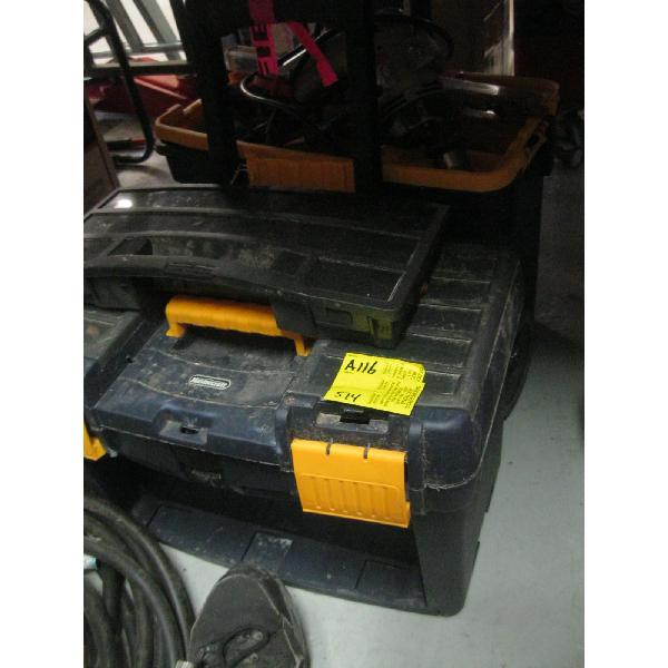 2 TOOLBOXES W/ASST. ITEMS