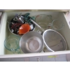 Image 1 : DRAWER W/MISC. MIXING BOWLS, SIEVES, ETC.