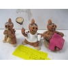 Image 2 : TREEN TRINKET BOX & 3 DRAGON COLLECTABLES