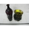 Image 1 : 2 ART GLASS VASES 