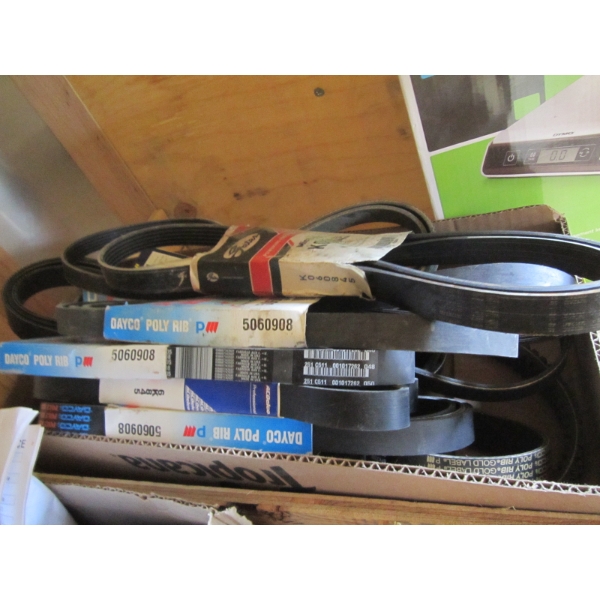 ASST. SERPENTINE BELTS