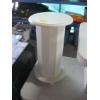 Image 4 : COFFEE TABLE, END TABLE, PADDED BENCH & WHITE PEDESTAL