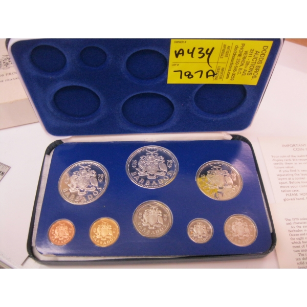 1979 BARBADOS PROOF SET