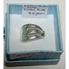 Image 1 : STERLING SILVER (.925) FORK RING, 7.5G, SZ 9 1/2