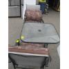 Image 1 : PATIO TABLE W/2 CHAIRS