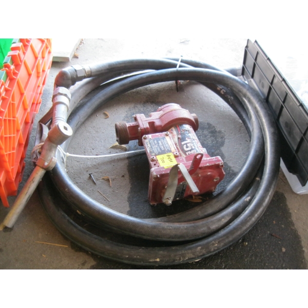 15GPM FILL RITE 110V FUEL PUMP W/HOSE & NOZZLE