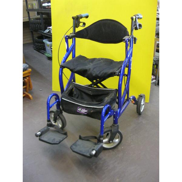 4 WHEEL ERGO FUSION PUSH WHEELCHAIR