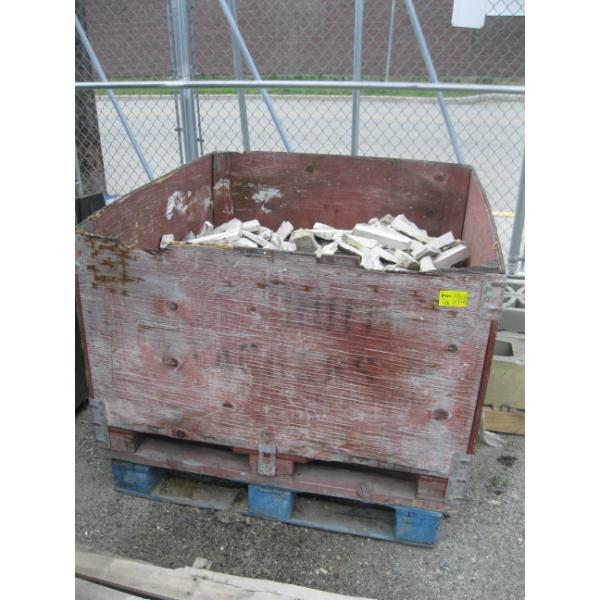 APPLE BIN W/ASST. FAUX STONE PIECES