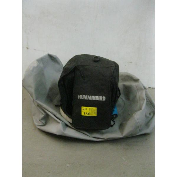 2 INFLATABLE BAGS FOR CANOE & HUMMINGBIRD PORTABLE FISH FINDER