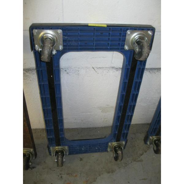 PLASTIC 4 WHEEL CART