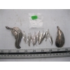 Image 1 : 2 PACKAGES OF SILVER NAVAJO FEATHERS