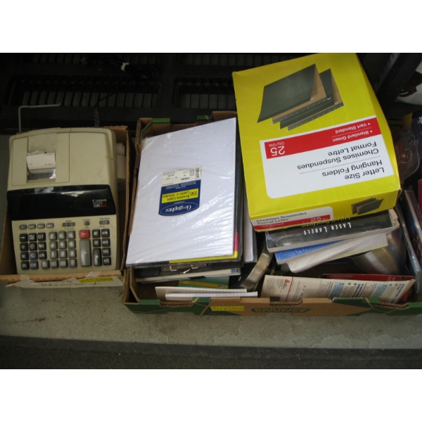 ADDING MACHINE & OFFICE SUPPLIES