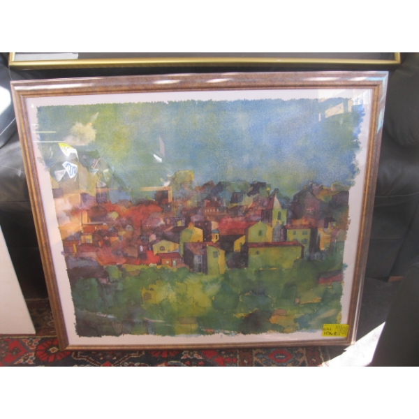 ORIGINAL WATER COLOR PAINTING, SIGNED