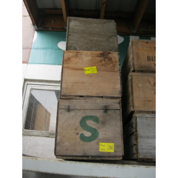 3 WOODEN CRATES