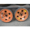 Image 1 : 2 BOLT ON WHEELS FOR MOVING AROUND SHOP