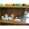 Image 1 : SM. LOT OF GLASSWARE, TEAPOT, ETC.