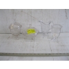 Image 1 : 4 PIECES OF VINTAGE GLASSWARE