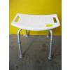 Image 4 : FOLDING CHESSBOARD TABLE, BATH STOOL & METAL RACK