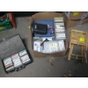 Image 3 : 2 BOXES OF MISC. GLASS CANNISTERS, TOASTER, CASSETTE TAPES, ETC.