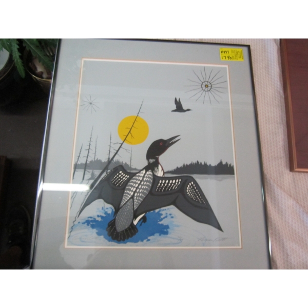 NUMBERED PRINT "EVENING CALL" BY NORMAN KONOTT 