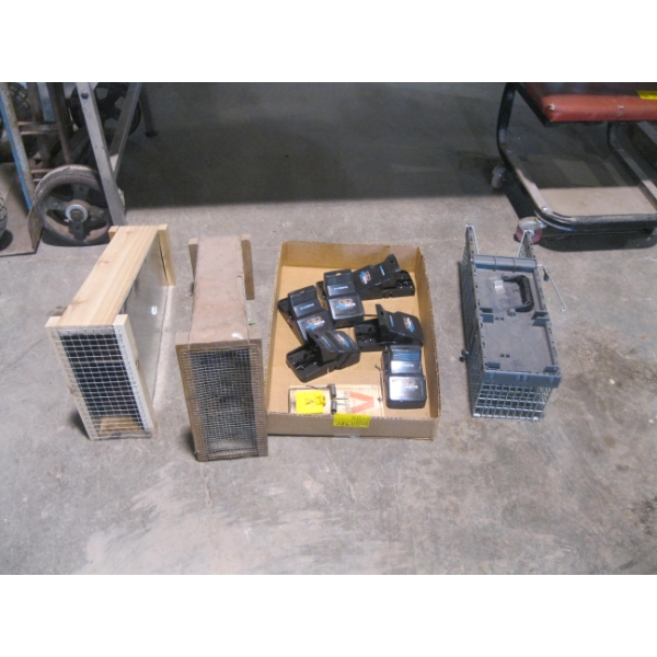 LARGE LOT OF ASST'D TRAPS