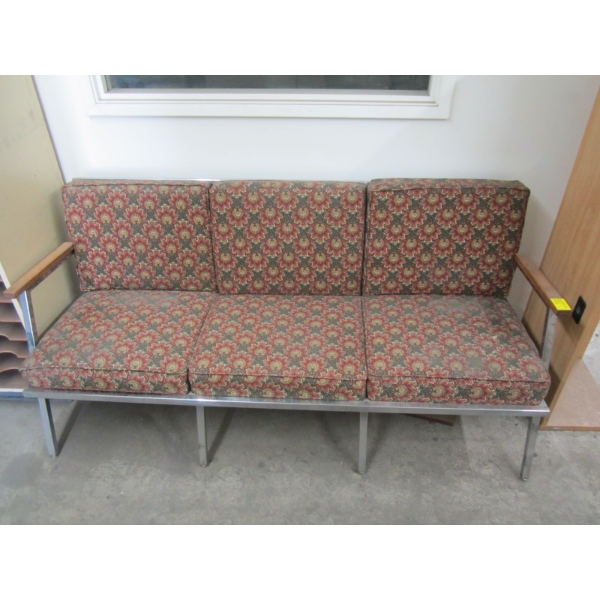 METAL FRAMED VINTAGE SOFA