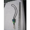 Image 4 : SILVER & TURQUOISE NAVAJO NECKTIE