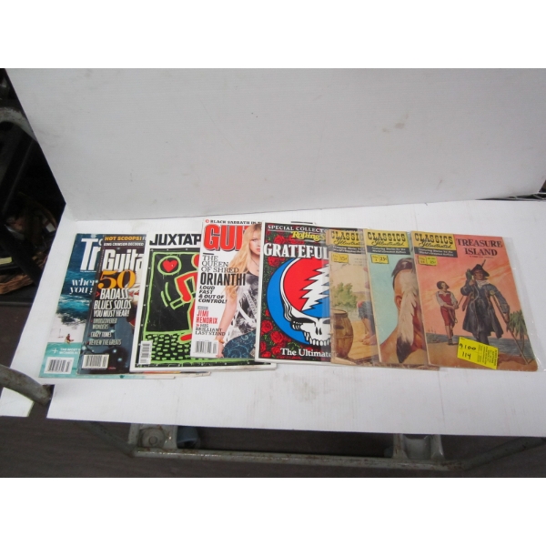 ASST. VINTAGE COMICS, MAGAZINES, ETC.