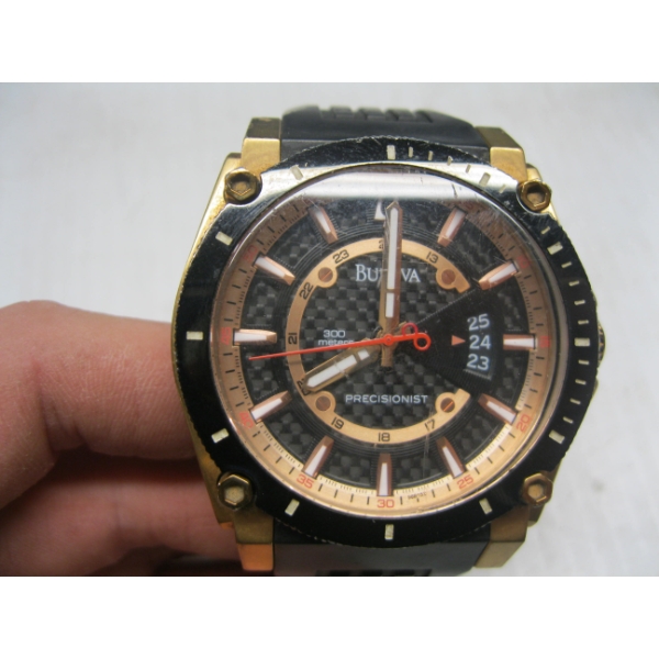 BULOVA PRECISIONIST WATCH - CONDITION UNKNOWN - UNVERIFIED