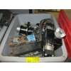 Image 2 : 2 BINS OF MISC.TRAILER HITCHES, HUB, ETC.