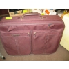 Image 3 : 3 PIECE VINTAGE LUGGAGE SET & PURPLE PIECE OF LUGGAGE
