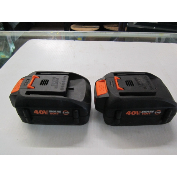 2 40W SHARE VOLT BATTERIES