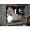 Image 2 : 2 BOXES OF MISC. GLASS CANNISTERS, TOASTER, CASSETTE TAPES, ETC.