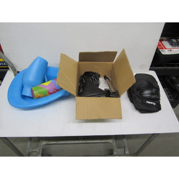 ASST. KNEEPADS, BIKE SEAT, ETC.