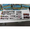 Image 1 : 2 TRAIN CARS, 4 SEMIS W/TRAILERS & 8 SEMI TRAILERS