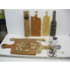Image 2 : ASST. HAND MADE WOOD CUTTING BOARDS, BOTTLE OPENERS, ETC.